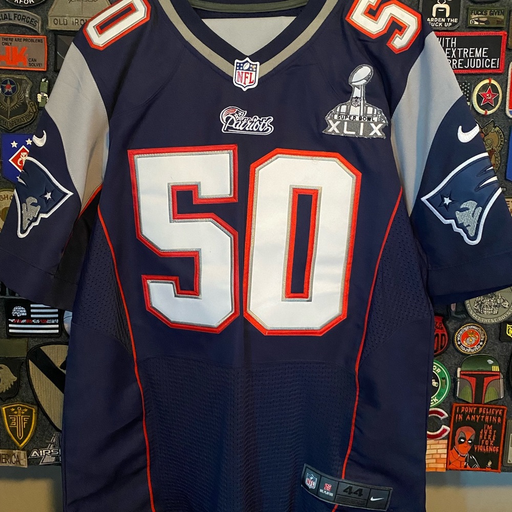 Replica Nike Elite New England Patriots Rob Ninkovich Home Jersey SB XLIX